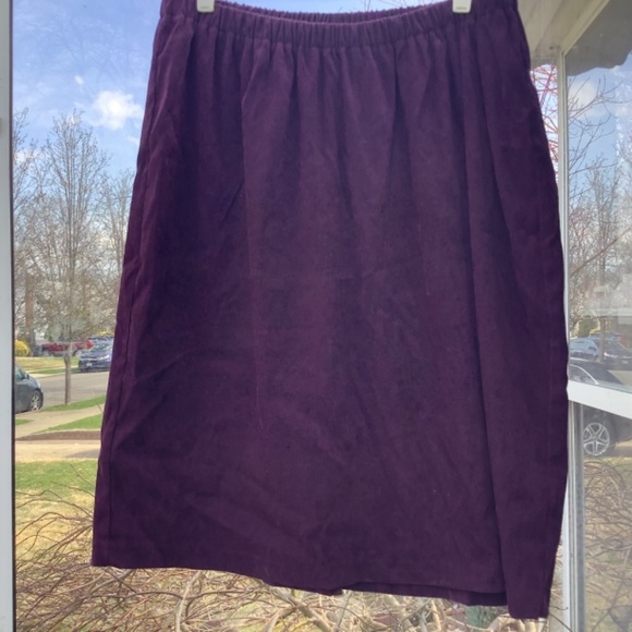 Elastic waistband Plus size 20W skirt - Picture 4 of 6